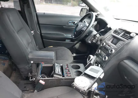 2016 Ford Police Interceptor from USA, damaged, VIN 1FM5K8AR9GGA71898